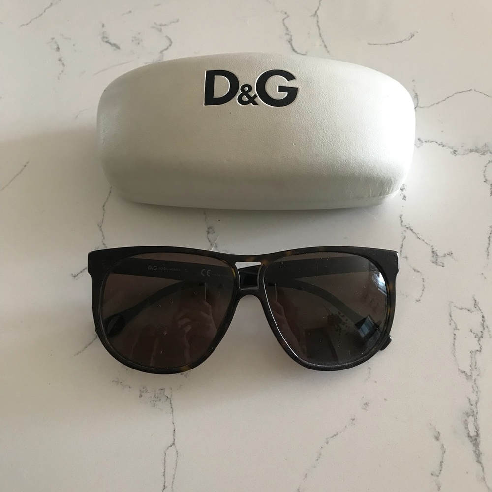 Dolce & Gabbana sunglasses + case
